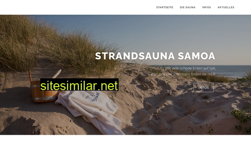 Strandsauna-samoa similar sites