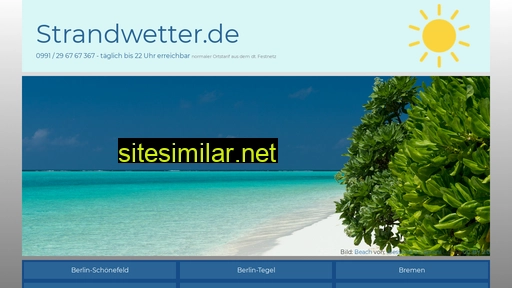 strandwetter.de alternative sites