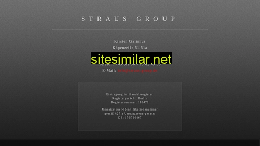 straus-group.de alternative sites