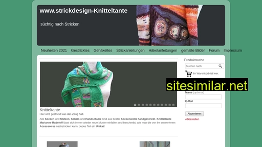 strickdesign-knitteltante.de alternative sites