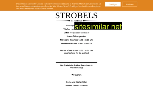 Strobels-solebad similar sites