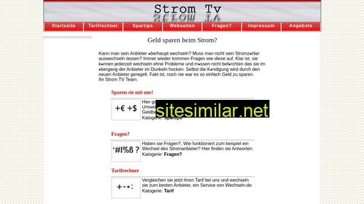 Stromtv similar sites