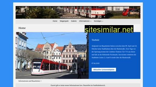 strassenbahn-erfurt.de alternative sites
