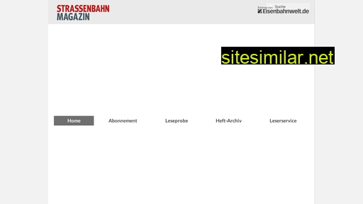 strassenbahn-magazin.de alternative sites