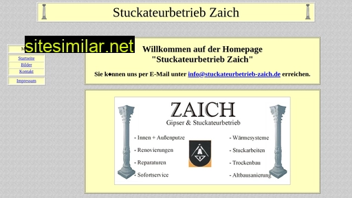 stuckateurbetrieb-zaich.de alternative sites