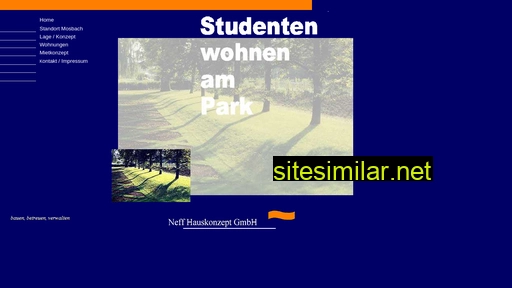 studentenwohnen-am-park.de alternative sites