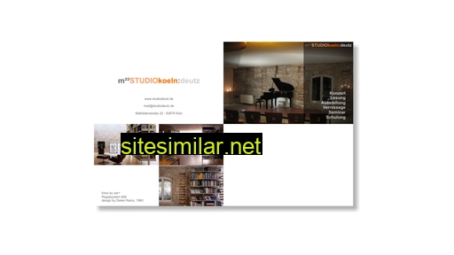 studiodeutz.de alternative sites