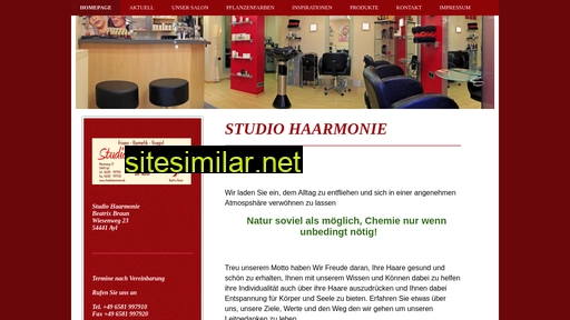 studiohaarmonie.de alternative sites