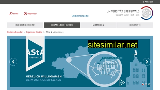 stud.uni-greifswald.de alternative sites