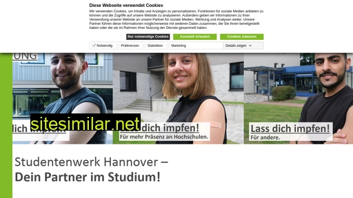 studentenwerk-hannover.de alternative sites