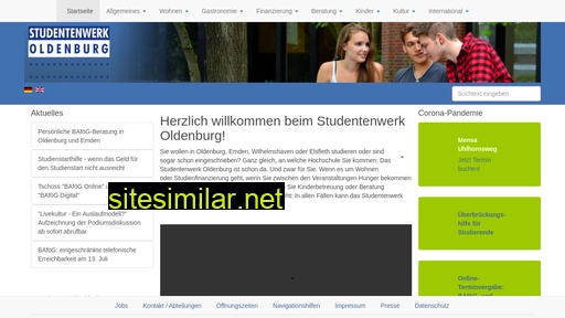 studentenwerk-oldenburg.de alternative sites