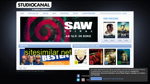 studiocanal.de alternative sites