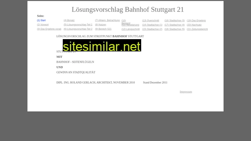 stuttgart-bahnhof21.de alternative sites