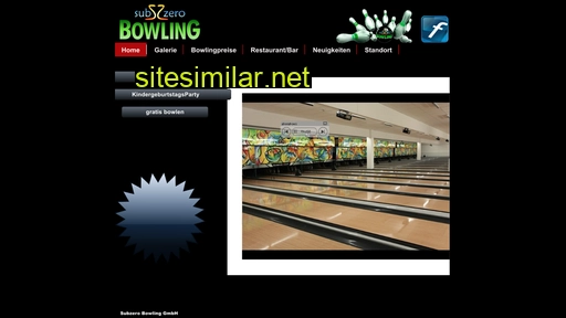 subzero-bowling.de alternative sites