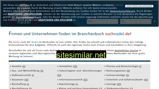 suchnadel.de alternative sites