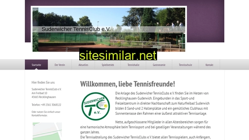 suderwicher-tennisclub.de alternative sites