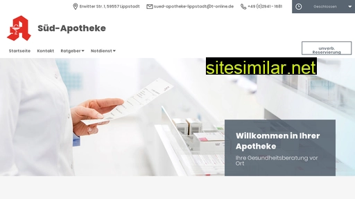 sued-apotheke-lippstadt-app.de alternative sites