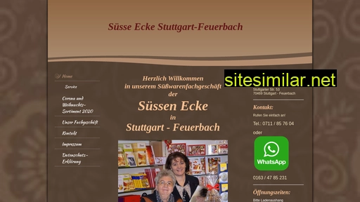 suesse-ecke-stuttgart.de alternative sites