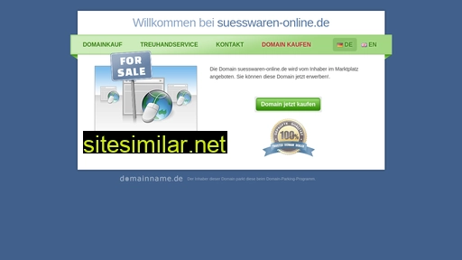 Suesswaren-online similar sites