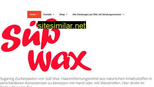 suesswax.de alternative sites