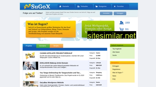 sugox.de alternative sites