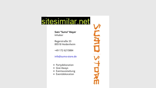 Sumo-info similar sites