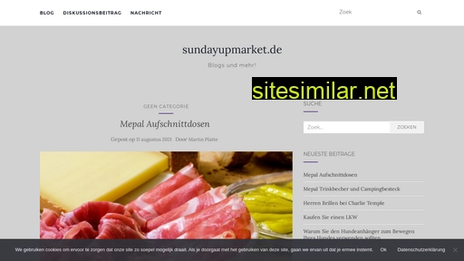 sundayupmarket.de alternative sites