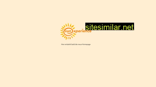 sunexperience.de alternative sites