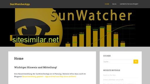 sunwatcherapp.de alternative sites