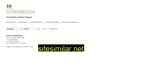 su-schnorbusch.de alternative sites