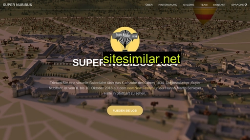 Super-nubibus similar sites