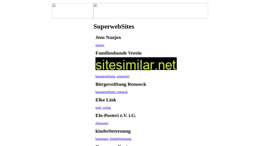 superwebsites.de alternative sites
