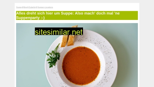 suppen-party.de alternative sites