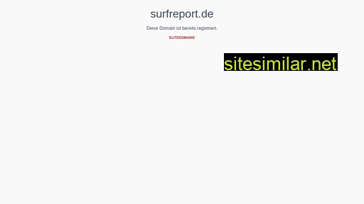 Surfreport similar sites