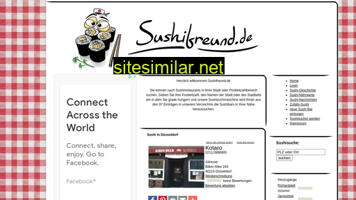 sushifreund.de alternative sites