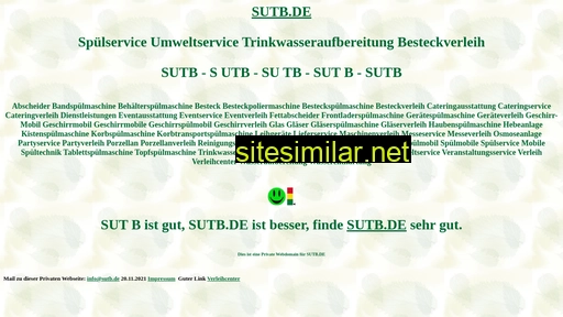 sutb.de alternative sites