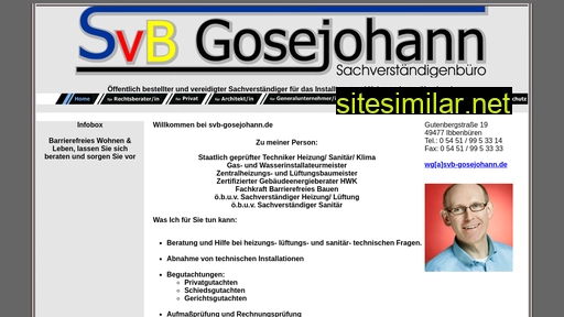 svb-gosejohann.de alternative sites