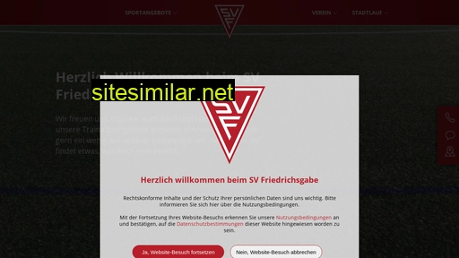 svfriedrichsgabe.de alternative sites