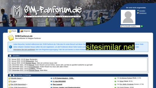 svm-fanforum.de alternative sites