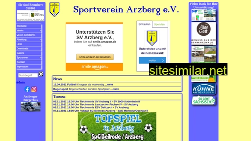 sv-arzberg.de alternative sites