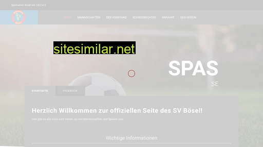 sv-boesel.de alternative sites