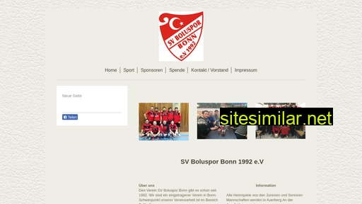 sv-boluspor.de alternative sites