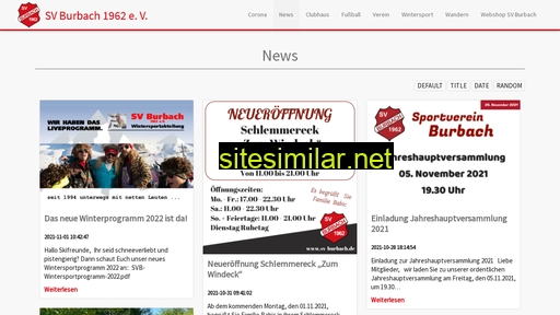 sv-burbach.de alternative sites