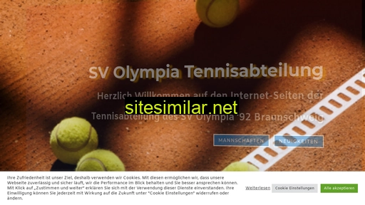 Sv-olympia-tennis similar sites