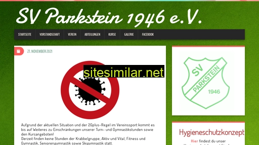 sv-parkstein.de alternative sites