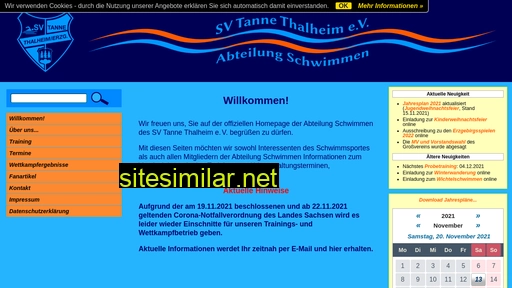 sv-tanne.de alternative sites