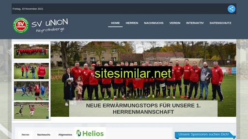 sv-union-heyrothsberge.de alternative sites