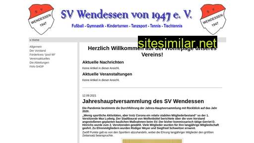 sv-wendessen1947.de alternative sites
