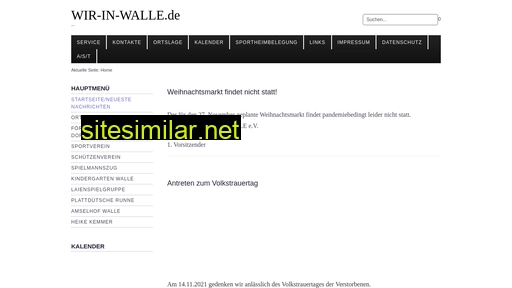 svwalle.de alternative sites