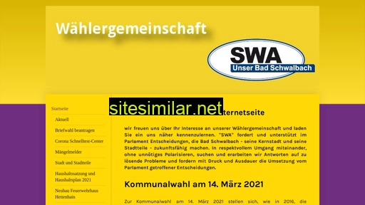 swa-unserbadschwalbach.de alternative sites